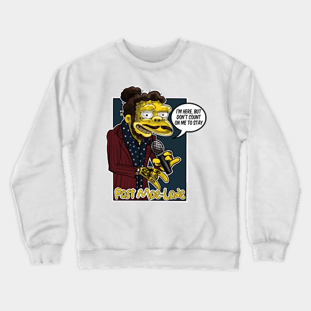 Posty moe Crewneck Sweatshirt by Nickdancytattoo